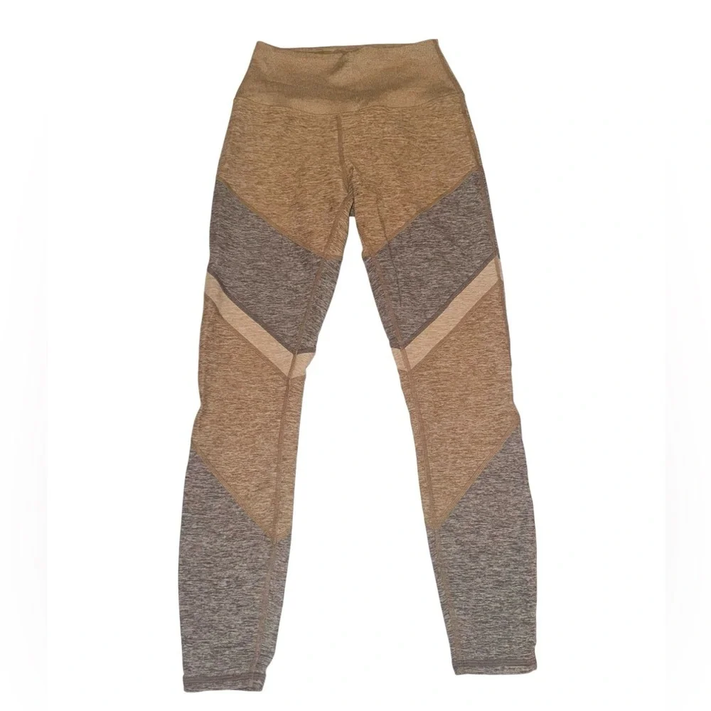 Alo Yoga High-Waist Alosoft Sheila Color Block Leggings XS